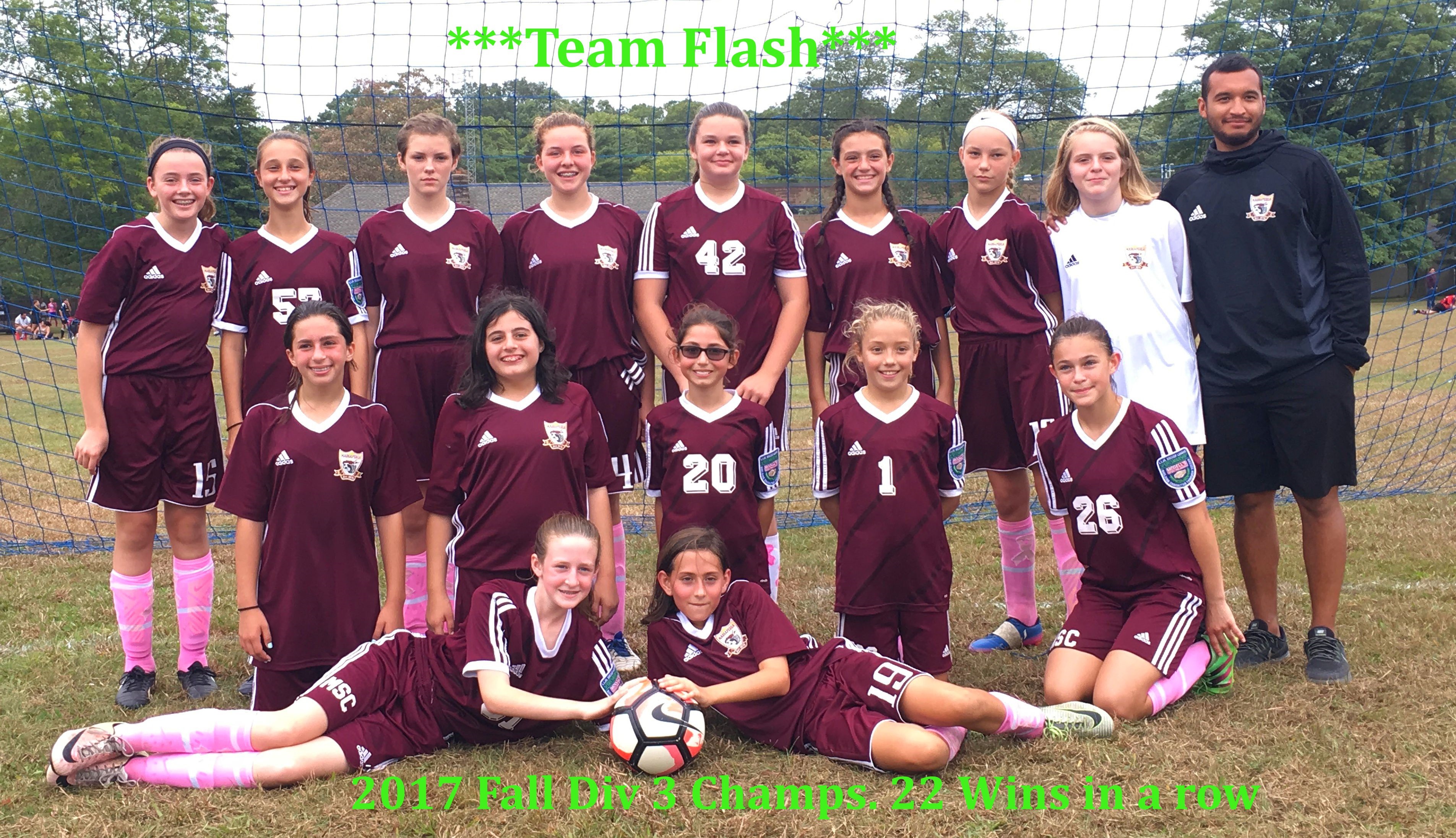 G2005 Flash 22 in a row & East Islip Tourney Title in '17!